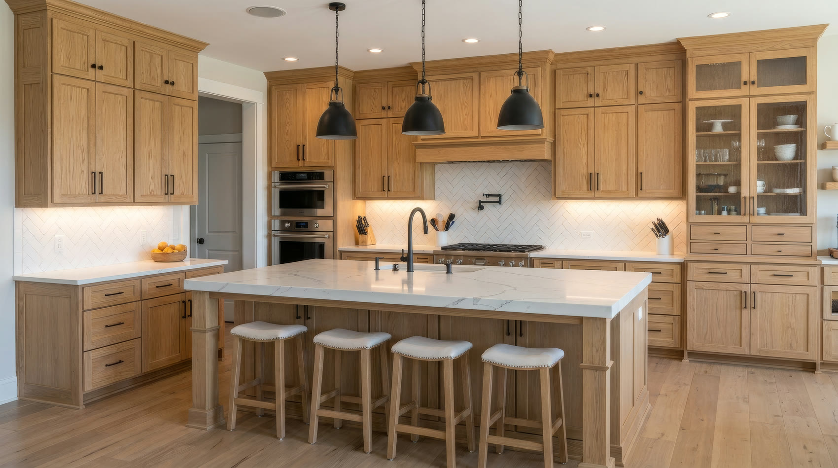 Farmhouse Oak Kitchen &mdash; Kitchen
